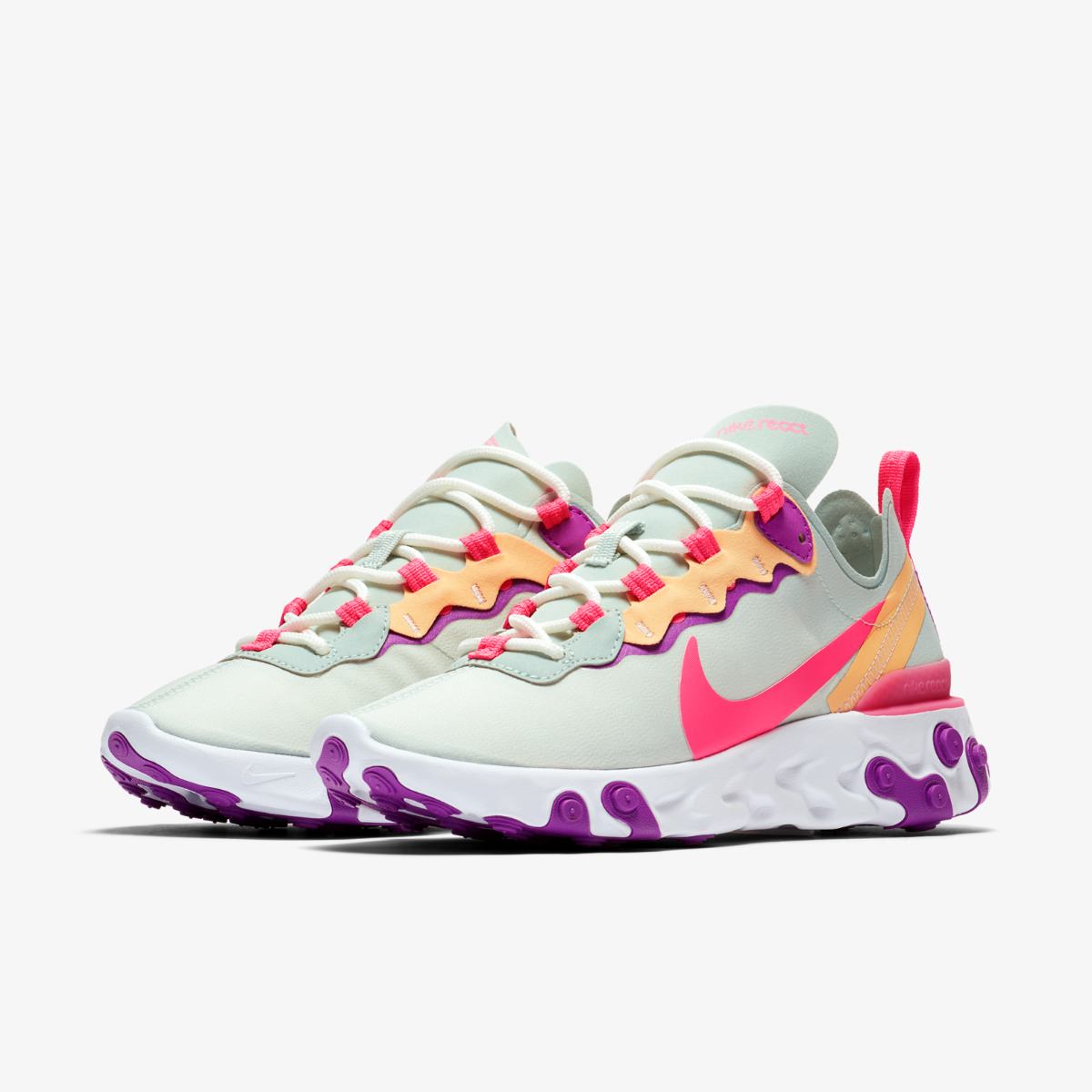 Кросівки жіночі Nike REACT ELEMENT 55 BQ2728-303 - фото 1