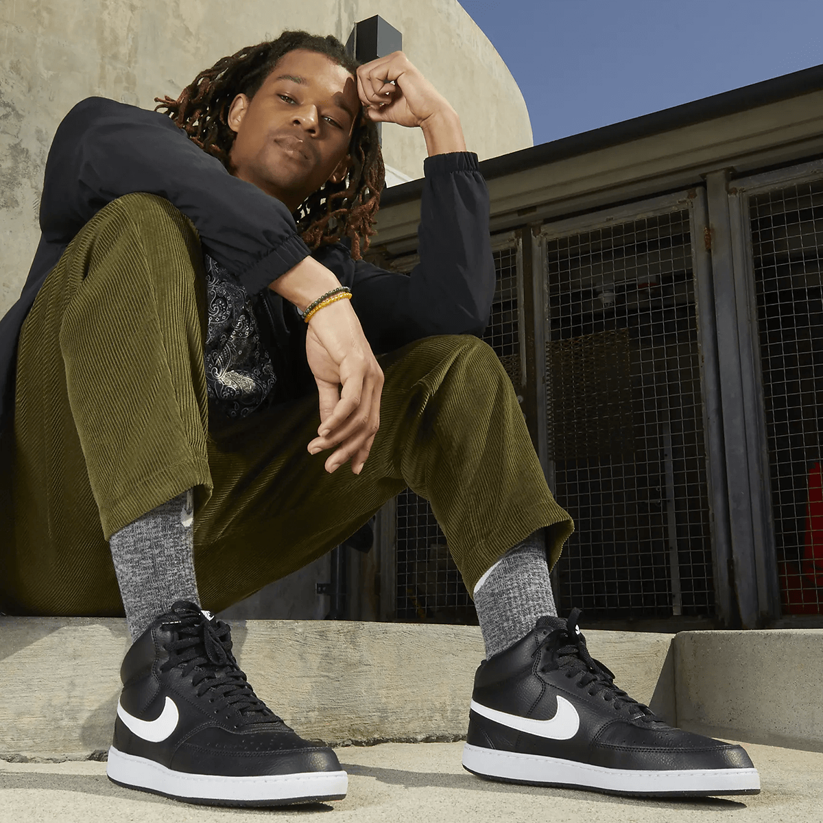 Чоловічі кросівки Nike COURT VISION MID NN DN3577-001 - фото 10