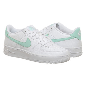 Фото Кросівки жіночі Nike Air Force 1 (Gs) White Mint (CT3839-105)