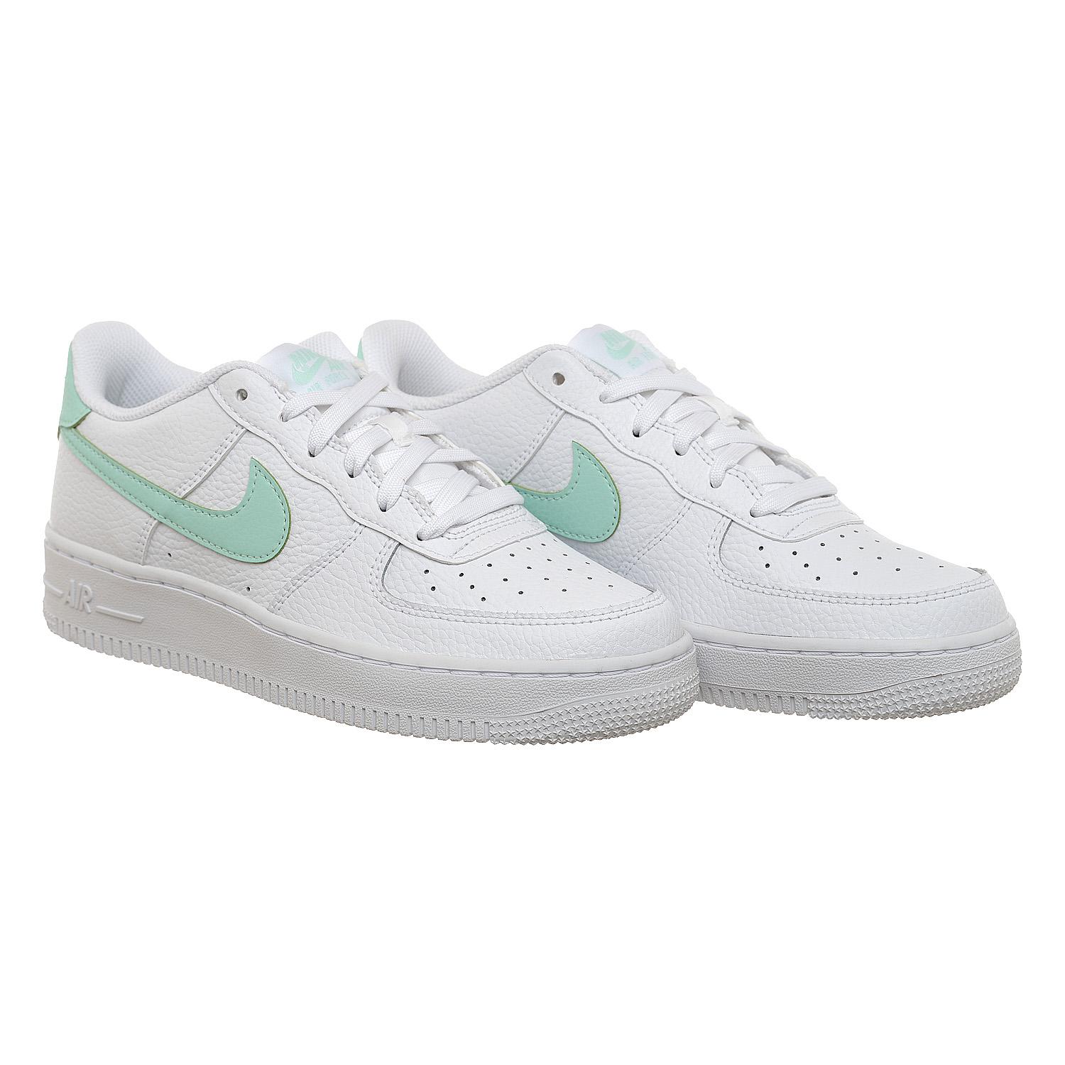 Кросівки жіночі Nike Air Force 1 (Gs) White Mint (CT3839-105) - фото 5