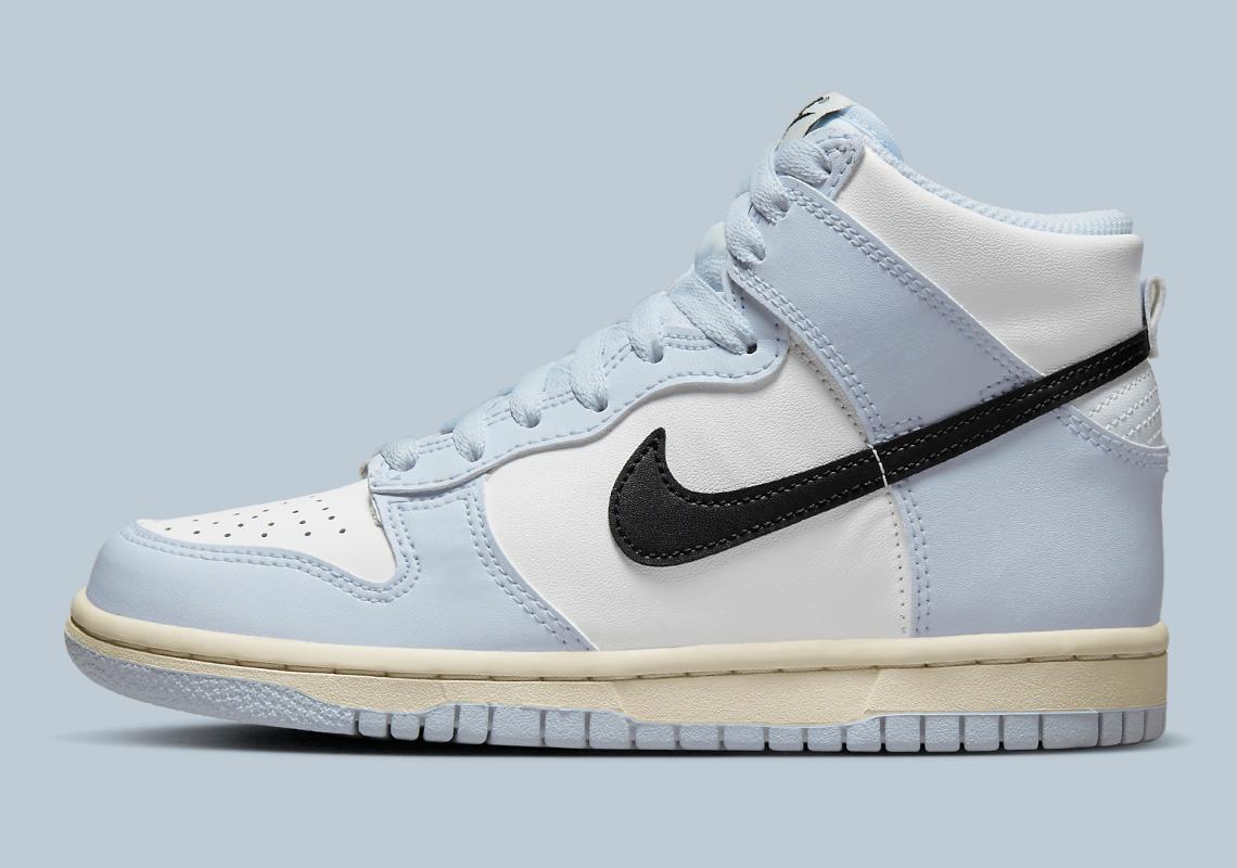 Кросівки жіночі Nike Dunk High Aluminum (Gs) (DB2179-110) - фото 1