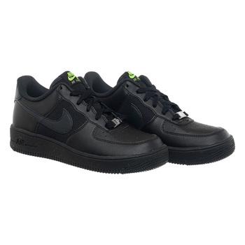 Фото Кросівки жіночі Nike Ir Force 1 Low Crater Gs Triple Black (DH8695-001)