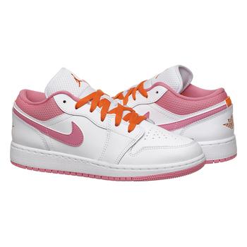 Фото Кросівки жіночі Nike 1 Low Gs 'White Safety Orange Pinksicle (DR9498-168)