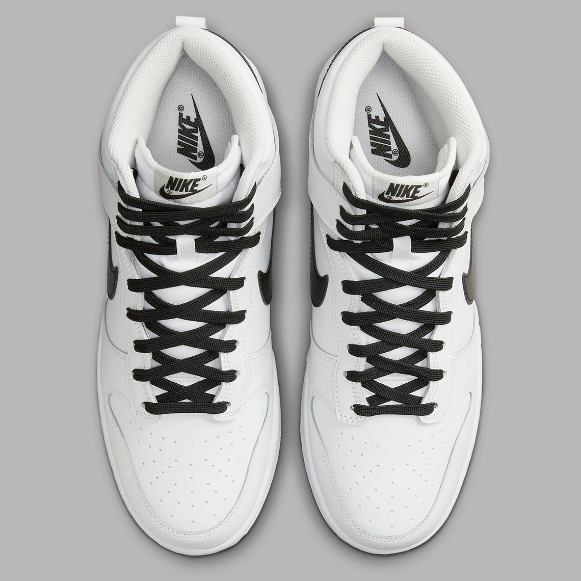 Кросівки чоловічі Nike Dunk High Reverse Panda (DJ6189-101) - фото 4