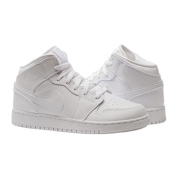 Фото Кросівки жіночі Nike Jordan Air  1 Mid(Gs) (554725-130)