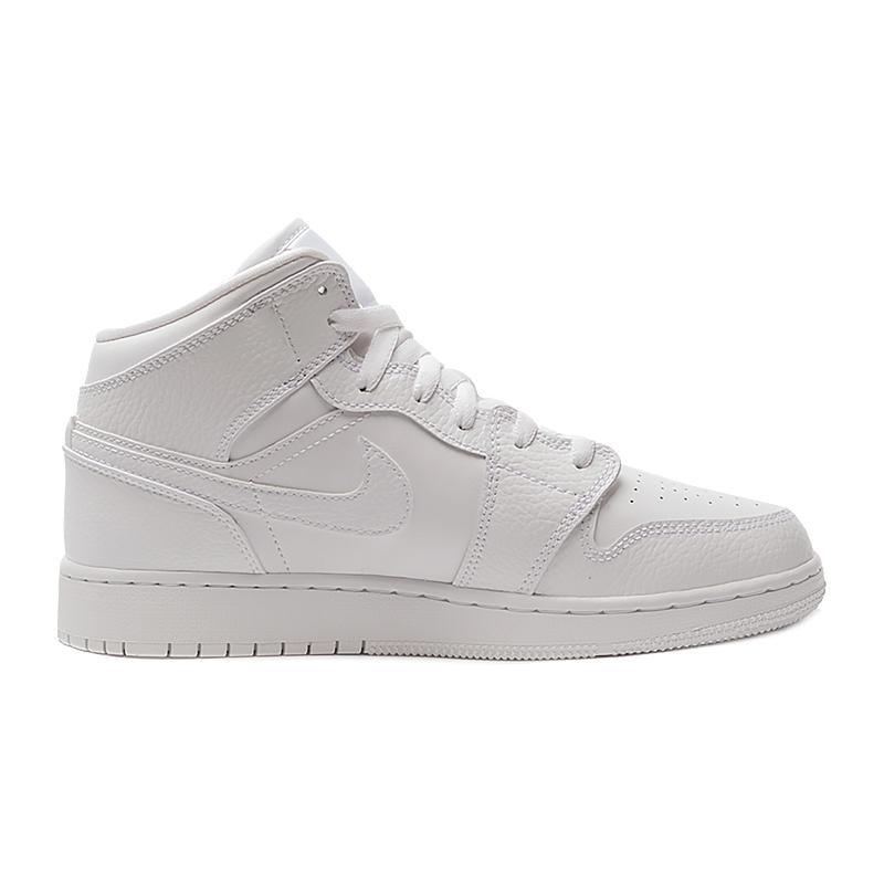 Кросівки жіночі Nike Jordan Air  1 Mid(Gs) (554725-130) - фото 3