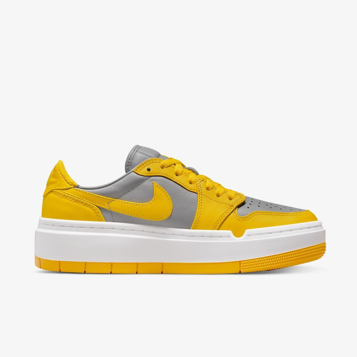 Кросівки жіночі Nike Jordan 1 Low Elevate Yellow Grey (DH7004-017) - фото 2