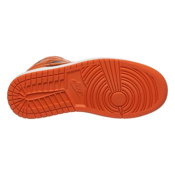 Фото Кросівки жіночі Nike Jordan 1 Mid Orange Black (DM3381-600)
