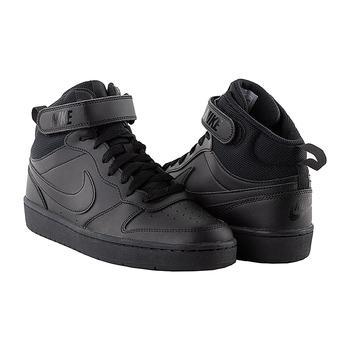 Фото Кросівки дитячі Nike COURT BOROUGH MID 2 (GS) (CD7782-001)